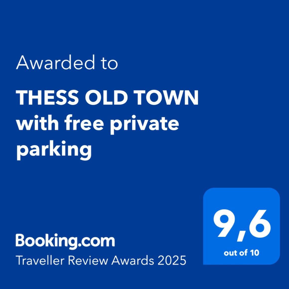Ferienwohnung Thess Old Town With Free Private Parking Thessaloniki Exterior foto