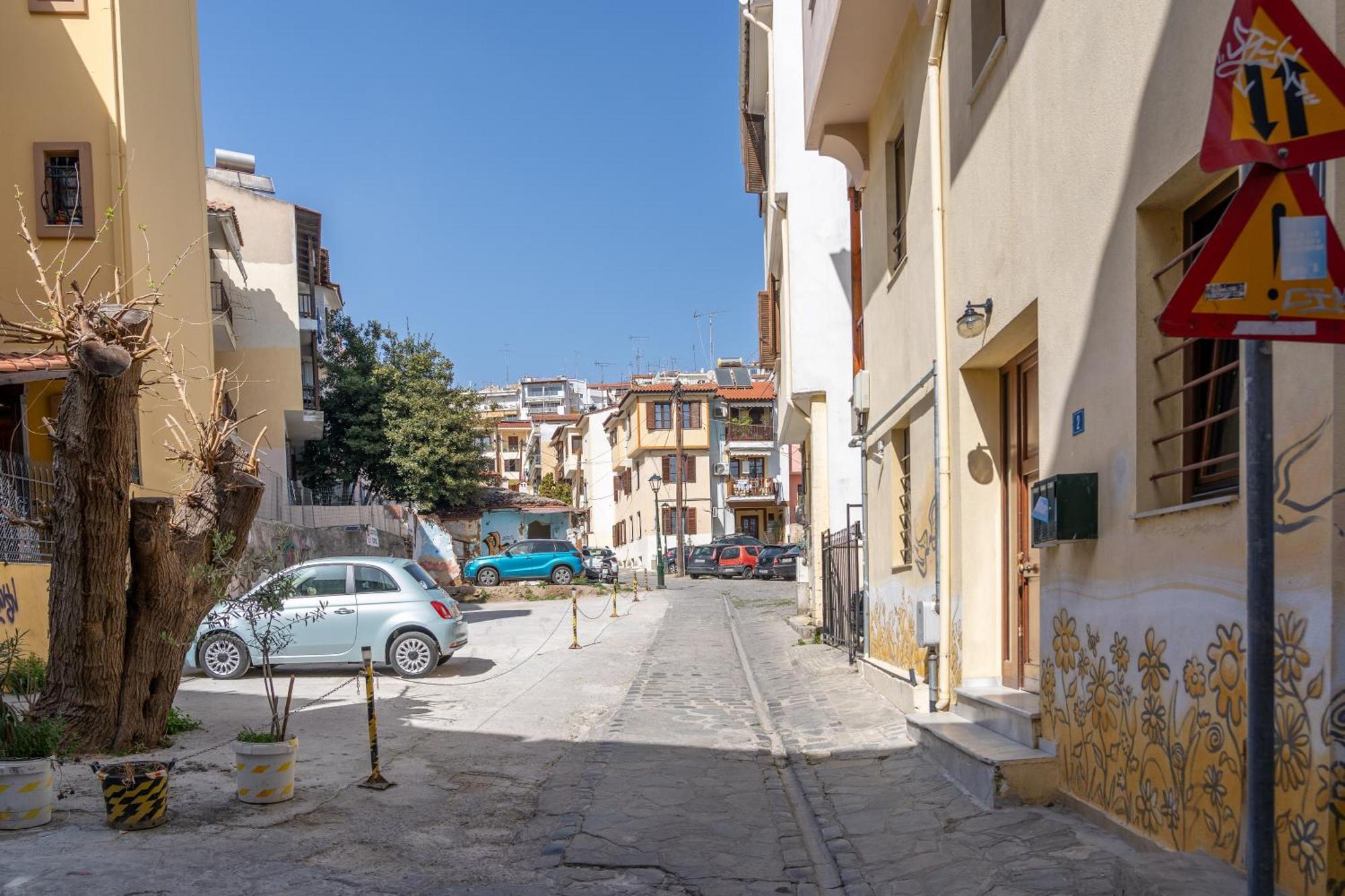 Ferienwohnung Thess Old Town With Free Private Parking Thessaloniki Exterior foto
